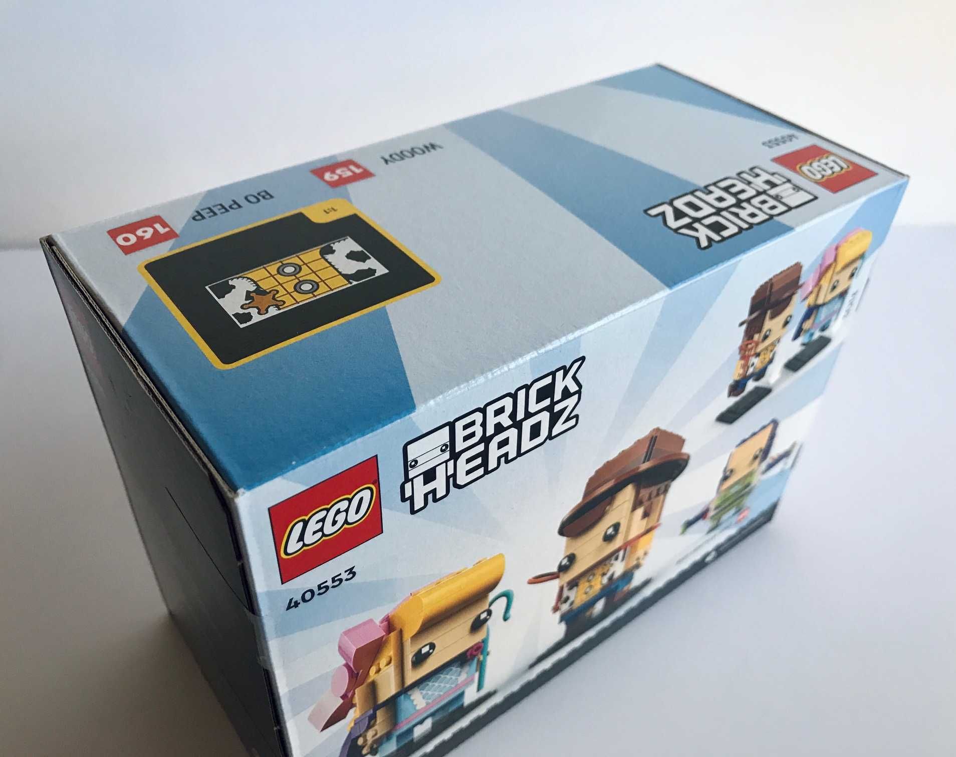 LEGO 40553 BrickHeadz - Chudy i Bou - nowy zestaw