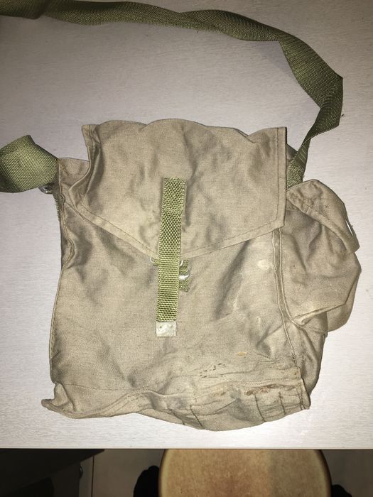 Torba wojskowa na ramię wojsko PRL żołnierz wojna mundur