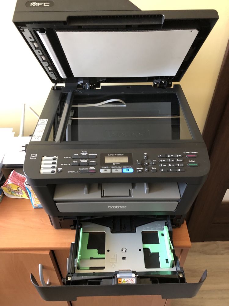 Drukarka laserowa Mfc-7460dn mono duplex skaner router