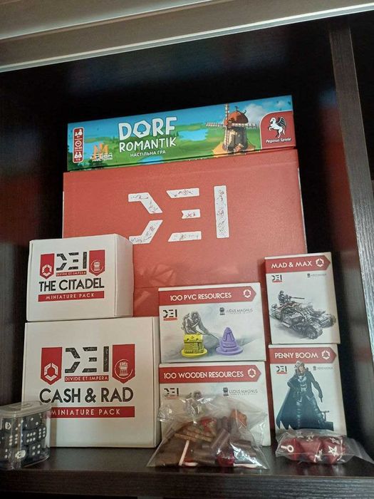 Настолки з власної колекції Корені, Vampire. Masquerade, DEI і ще