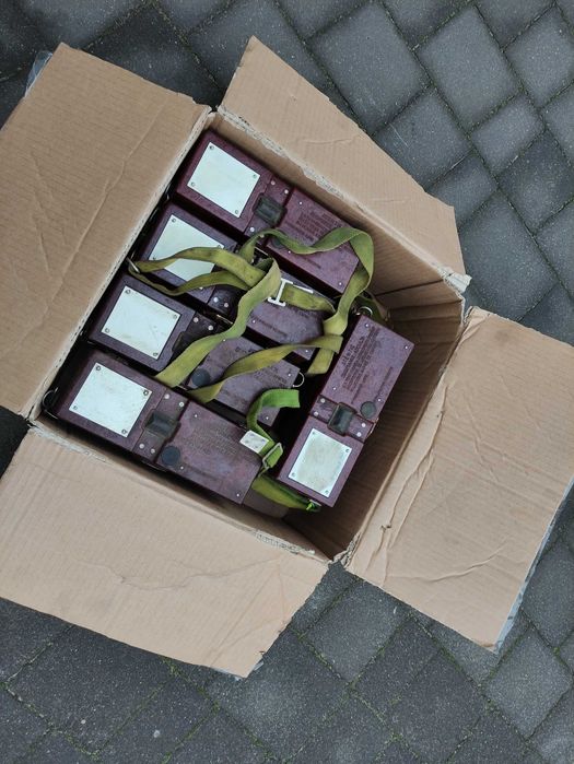 Telefon polowy wojskowy zabytkowy pakiet 5 sztuk RRL CCCP