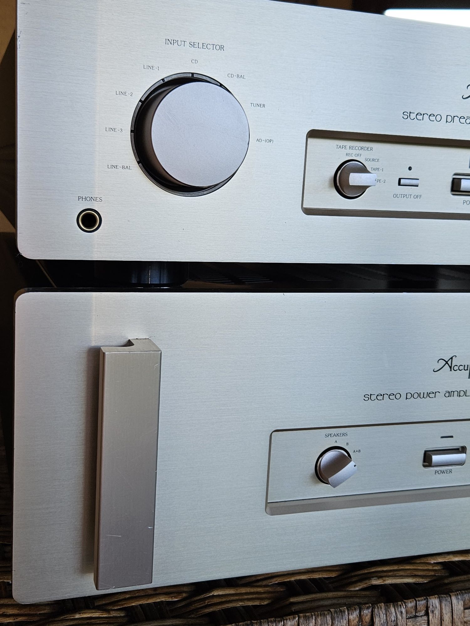 Accuphase P350/C250 підсилювачі