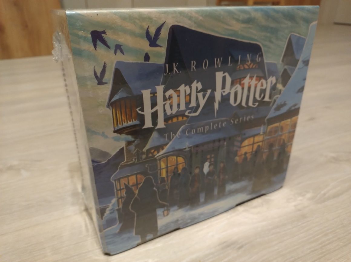 NOWE Harry Potter książki (ang) special edition Hogwart w folii