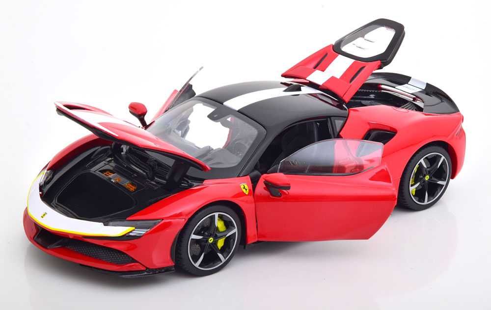 1/18 ferrari sf90 stradale fiorano 2020 (bburago signature)