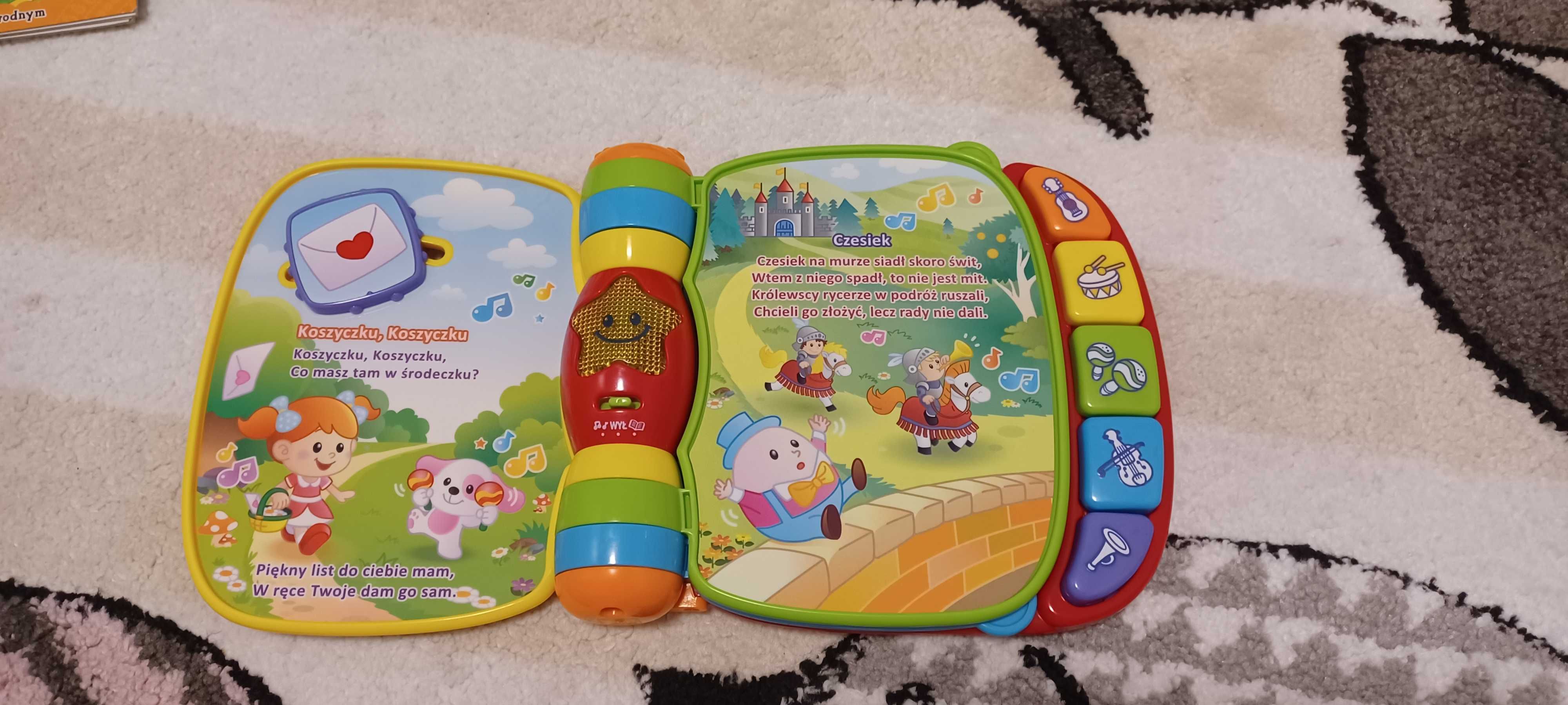 Ksiazeczka muzyczne opowiadanki vtech