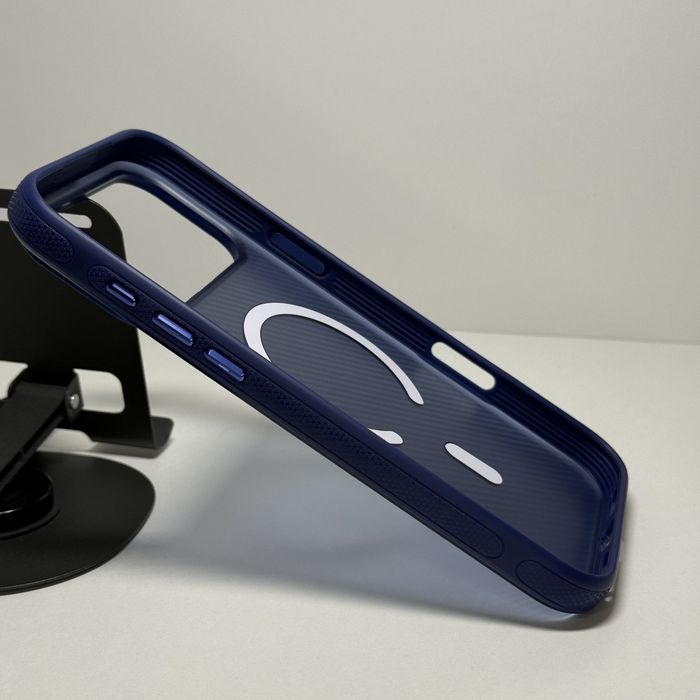 Чохол iphone 17 pro max матовий синій карбон. Чехол айфон 17 про макс