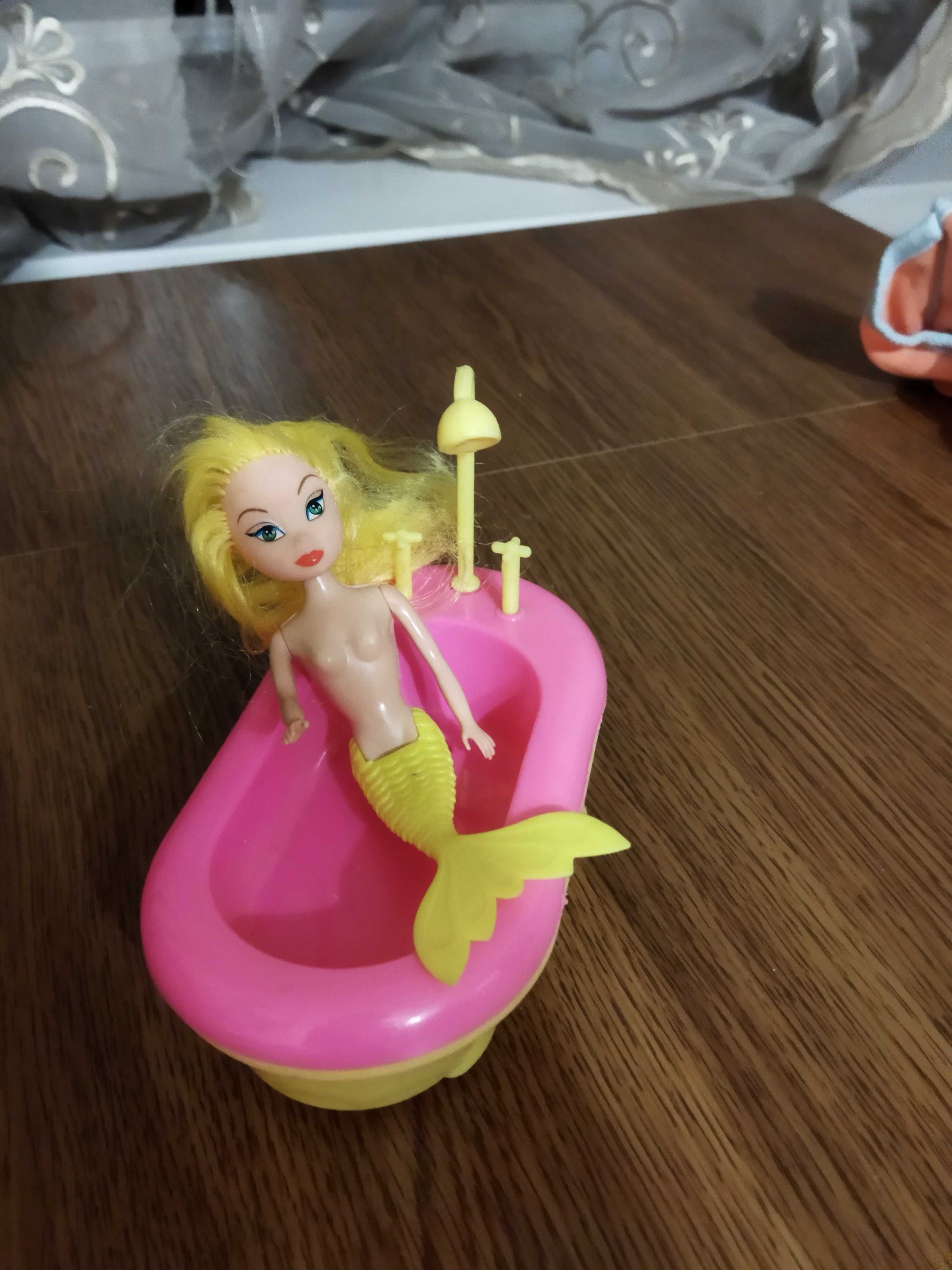 Іграшки для дівчинки ванночка+русалка