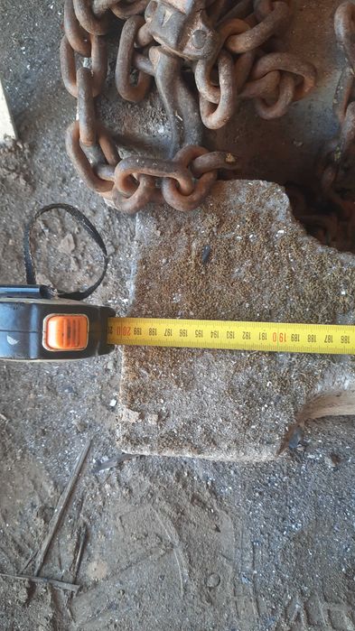 3 vigas de fossa de 2m de betão