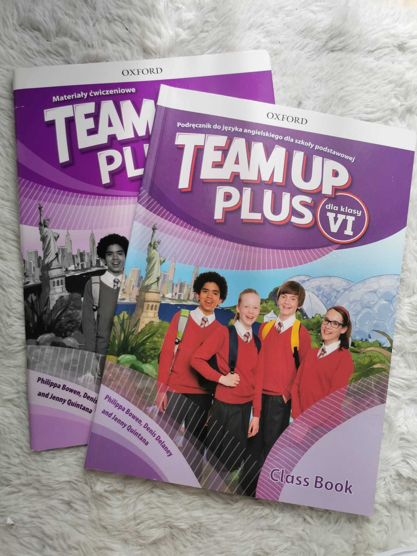 Team up plus dla klasy VI, podręcznik + ćwiczenia + Cd audio