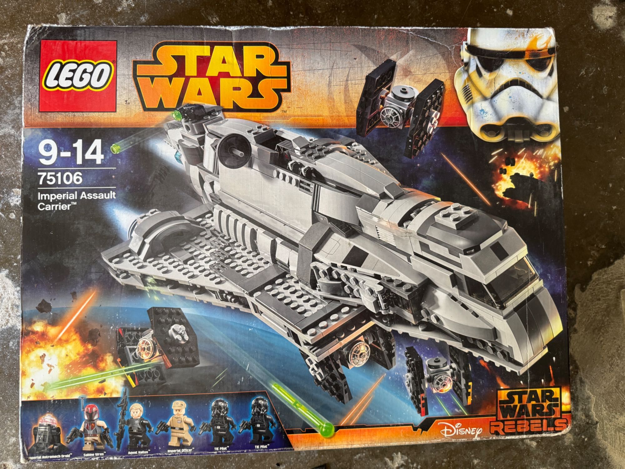 SET de 4 itens STAR WARS descontinuado