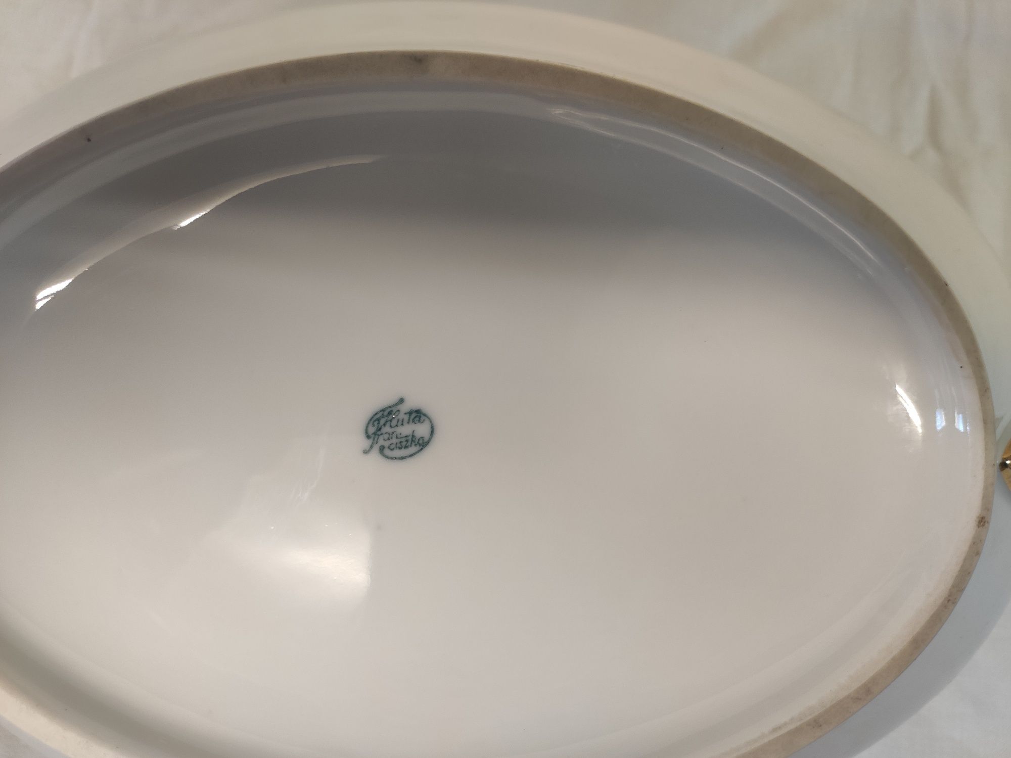 Waza fabryka porcelany Franciszka z Rudy śląskiej z okresu PRL
