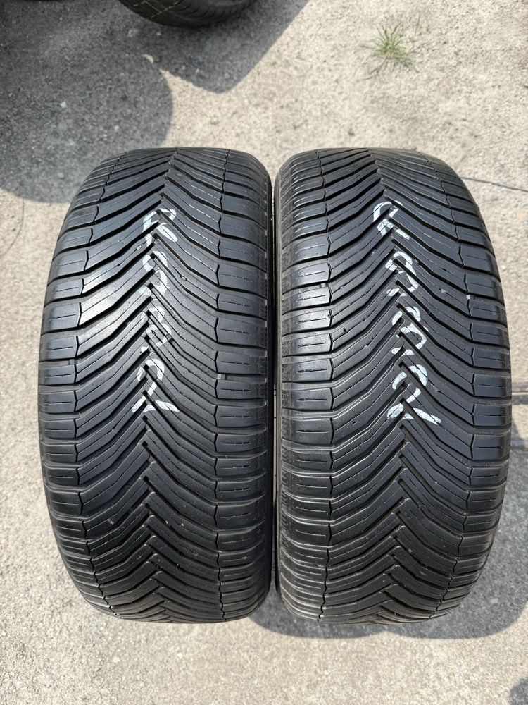 Opony wielosezonowe 215/50/18 Michelin 2szt 6,5mm 2020r