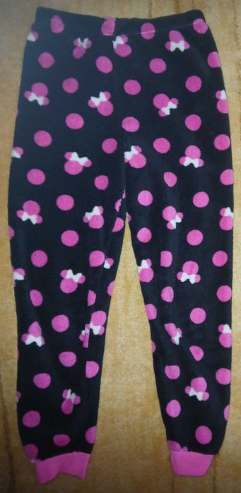 Spodnie pluszowe rozmiar 134