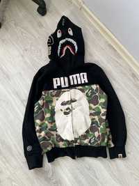 Bape zip hoodie