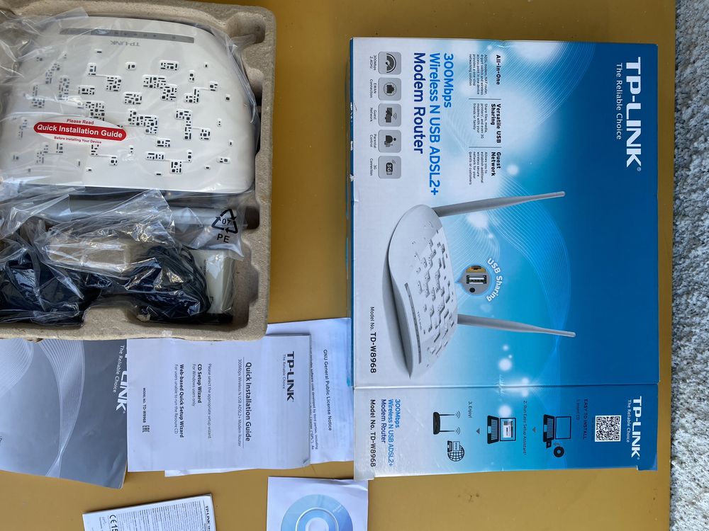 Moden router novo