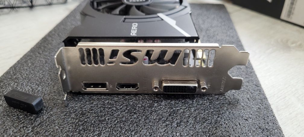 Karta graficzna MSI Geforce GTX 1050 Ti Areo 4GB OCV1
