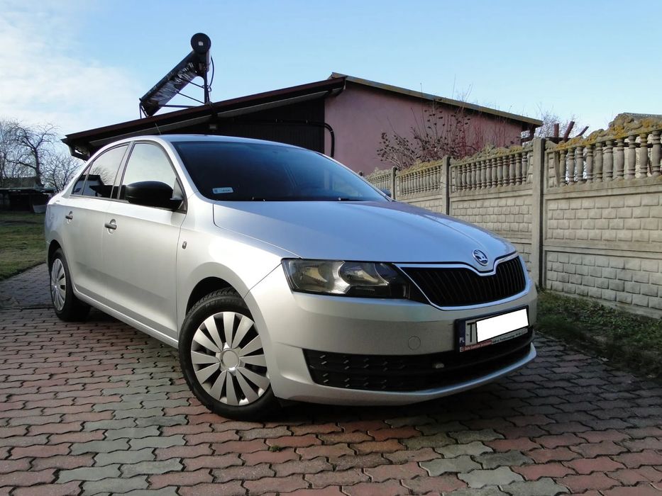 Skoda RAPID Cały w oryginale-nic nie malowane-salon Pl- LPG-1,2Mpi