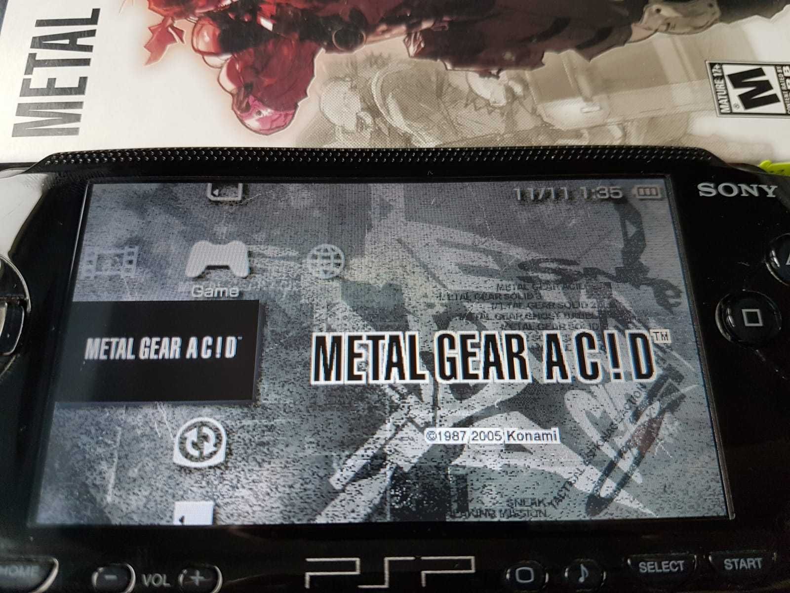Metal Gear Acid prezent Sony Playstation PSP