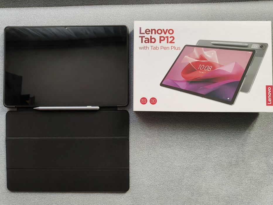 Lenovo Tab P12 12,7" 8/128GB WiFi + rysik i etui ochronne