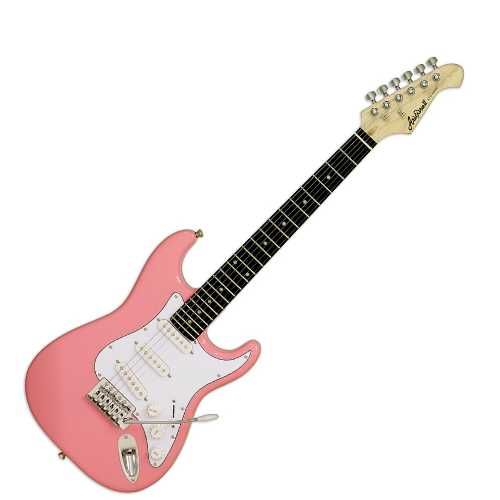 Aria Pro II - STG Mini KWPK gitara elektryczna 3/4 STGmini Pink