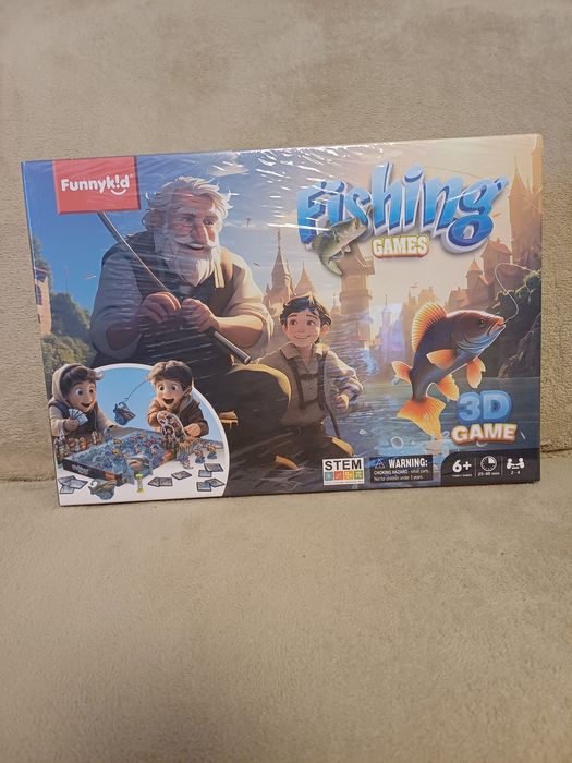 Gra planszowa wędkarska