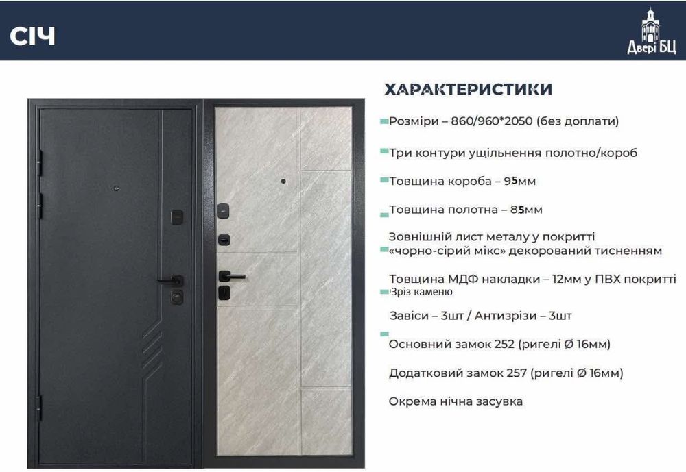 Вхідні вуличні двері