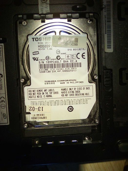 Ноутбук MSI MS-163C, панель FA025000400