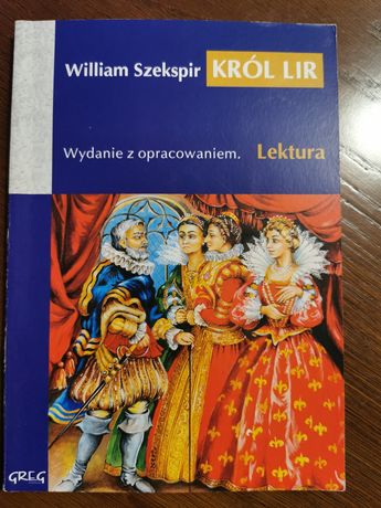 Książka Król Lir, autor William Szekspir