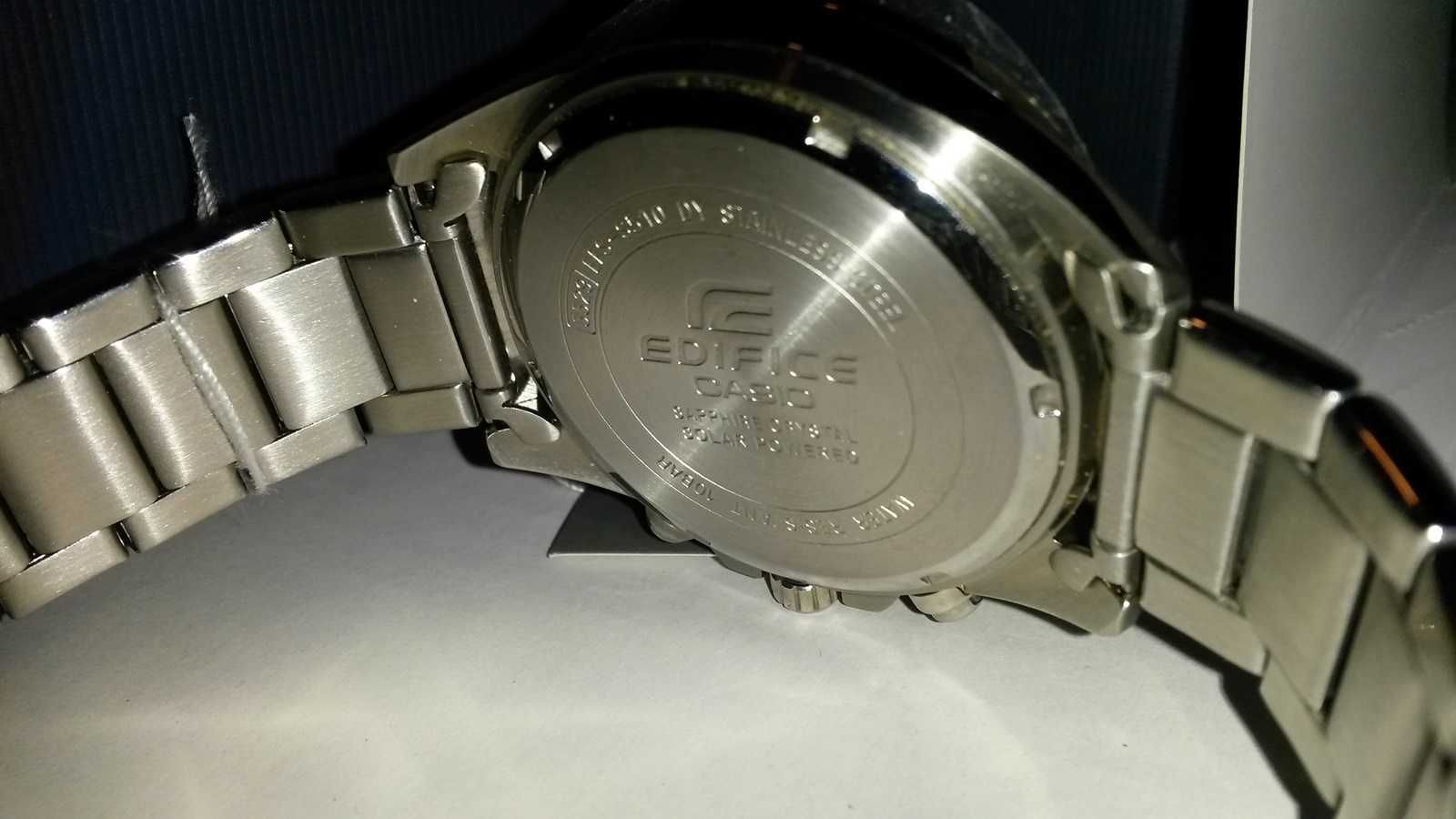 Zegarek męski solarny Casio Edifice chronograf solar NOWY