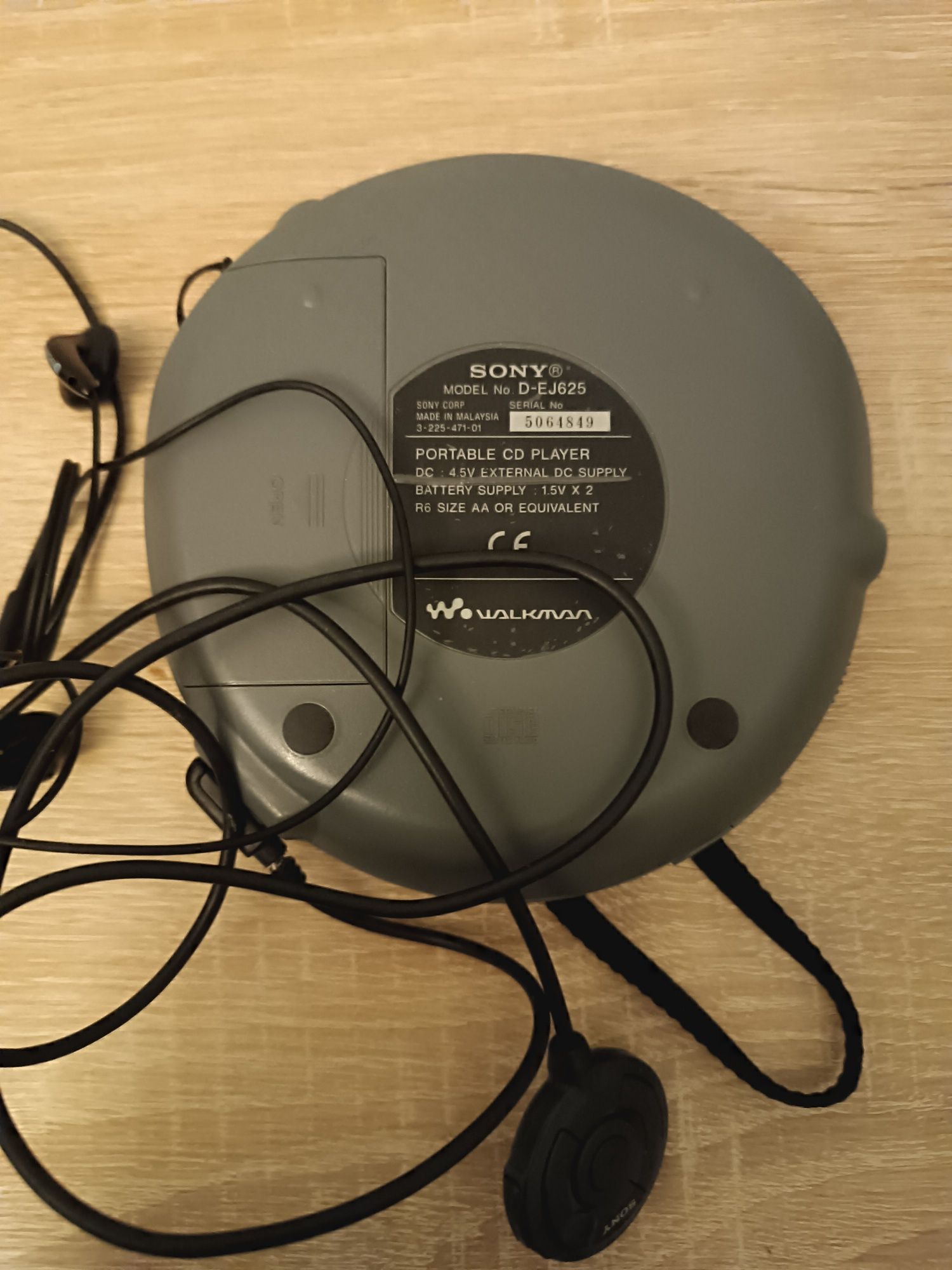 Discman SONY D-EJ625