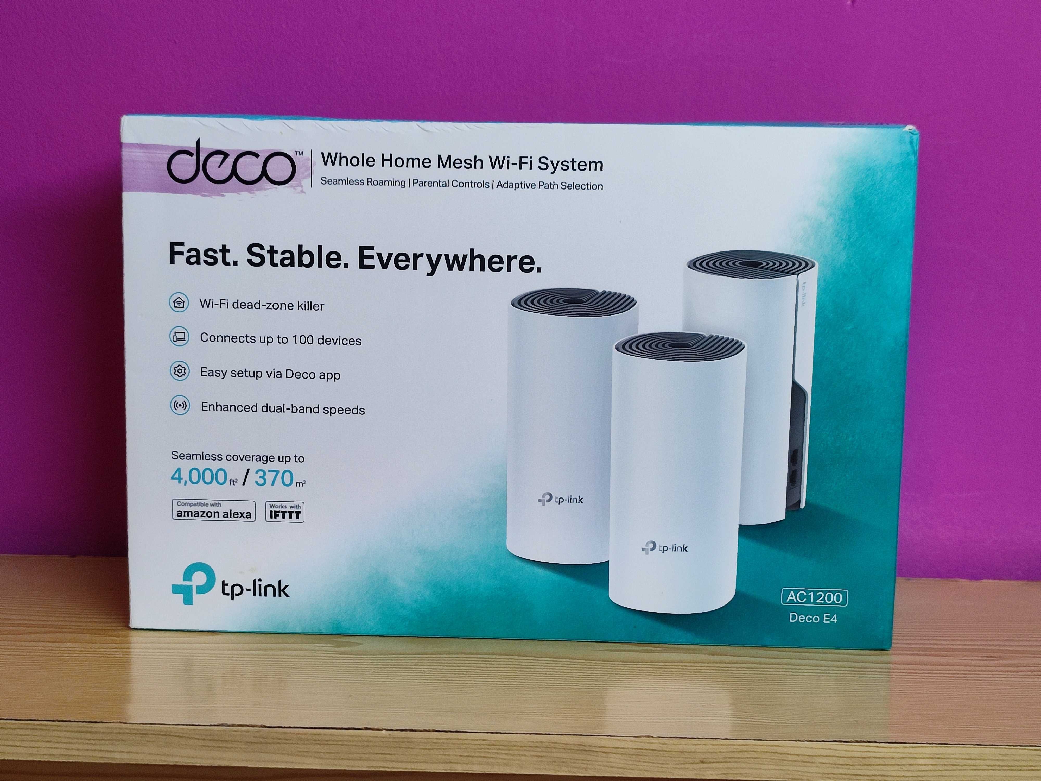 TP-Link Deco E4R Mesh Wi-Fi - 3 Unidades