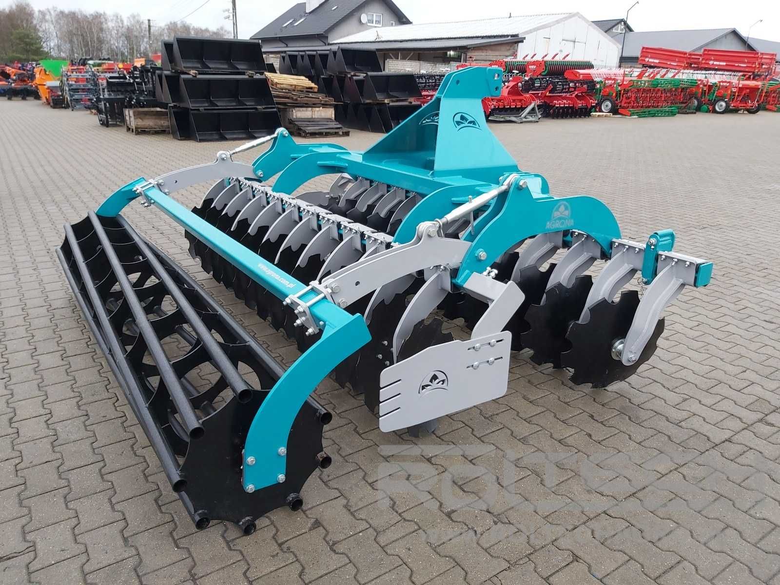 Brona Talerzowa Agregat AGRONA Powerdisc  2,5m 2,7m 3m 3,5m 4m Helagro
