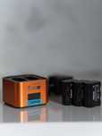 HAHNEL Carregador ProCube 2 + 3x Baterias HAHNEL
