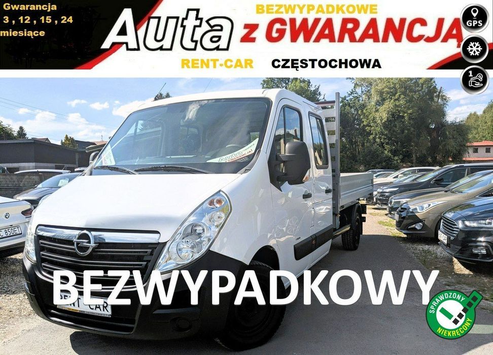 Opel Movano  2.3D*145PS*Bezwypadkowy*Opłacony*7-Osób Skrzynia*Serwis*GWARANCJA24