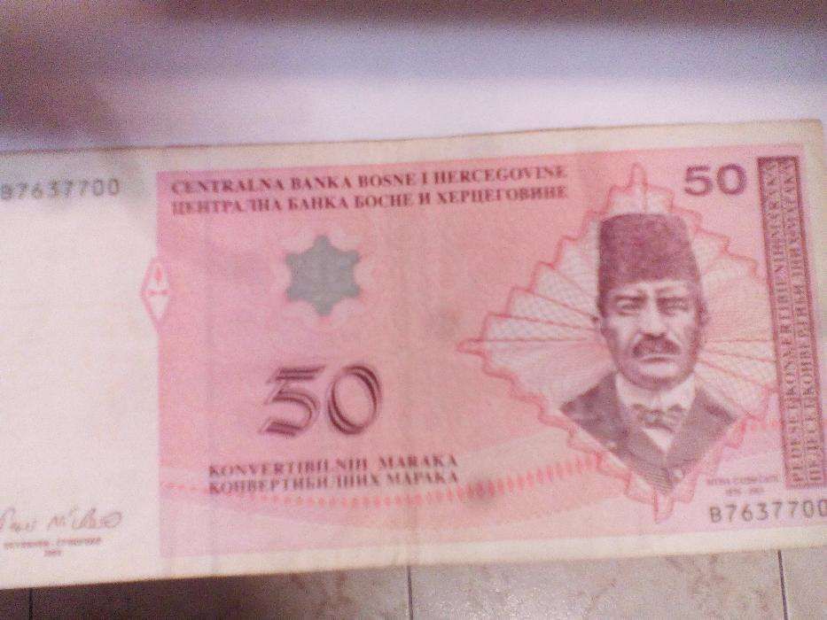 Coleção notas Bósnia