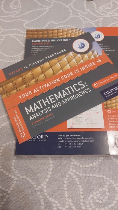 Oxford IB Mathematics Standard Level