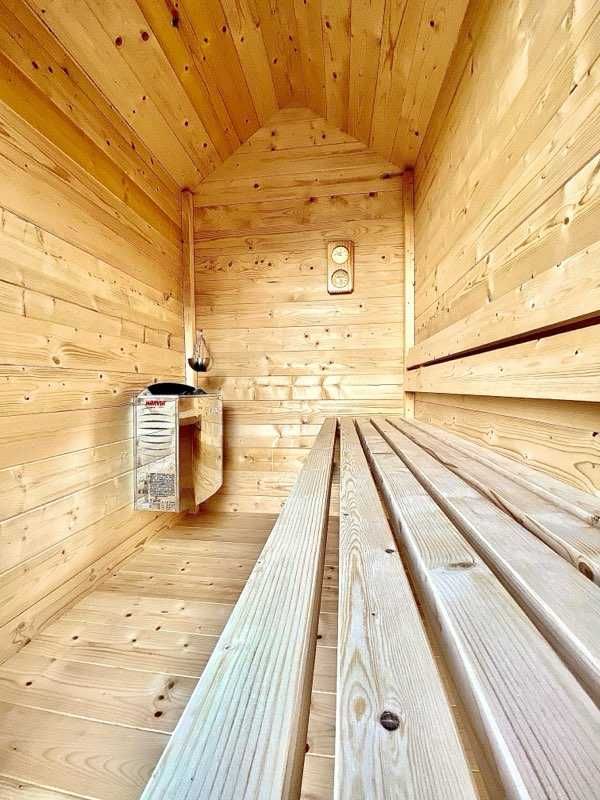 Sauna Sucha - Fińska - Ogrodowa - Zewnętrzna - 2 osobowa