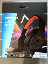 NOWE nie używane słuchawki nauszne gamingowe PRO GAMING HEADSET K8001