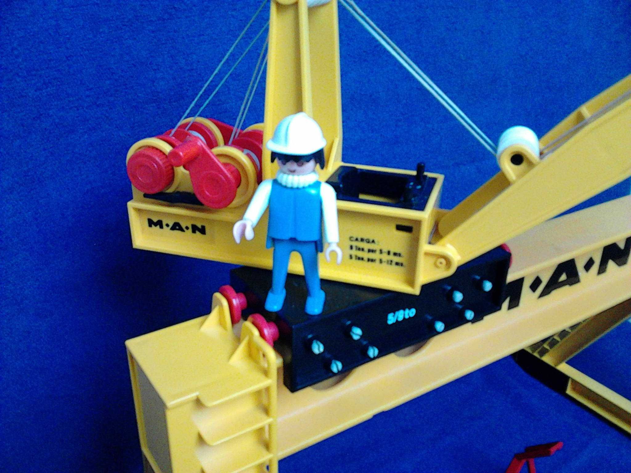 Playmobil / Famobil 4210 Grua M.A.N. (1982) Vintage Raro