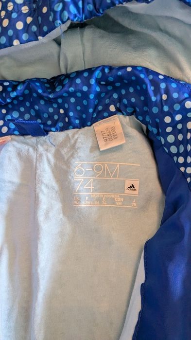 Зимовий пуховий комбінезон Adidas 74, 18 міс, Superfit 23