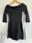 Calvin Klein Jesns mala czarna sukienka mini XS lampas