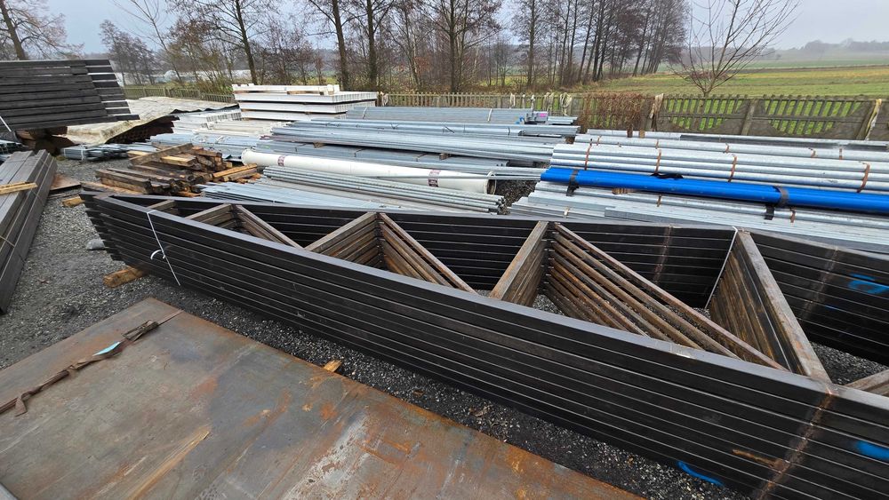 Kratownica 12m dwuspadowa konstrukcja STAL STOBNO wiata garaż dachy