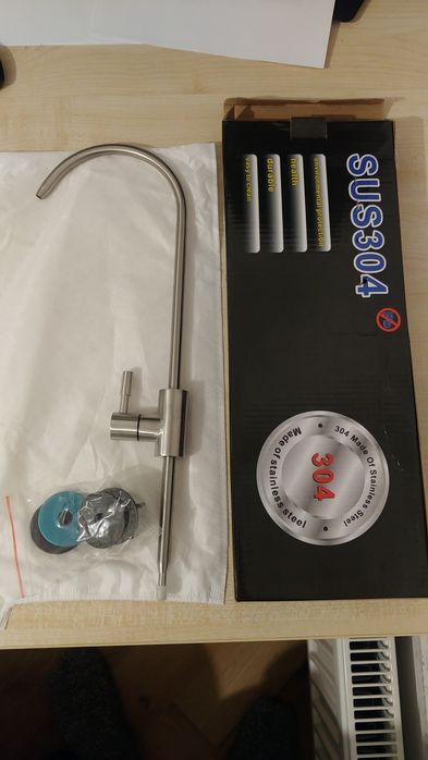 Wylewka nowa pojedyncza sus304