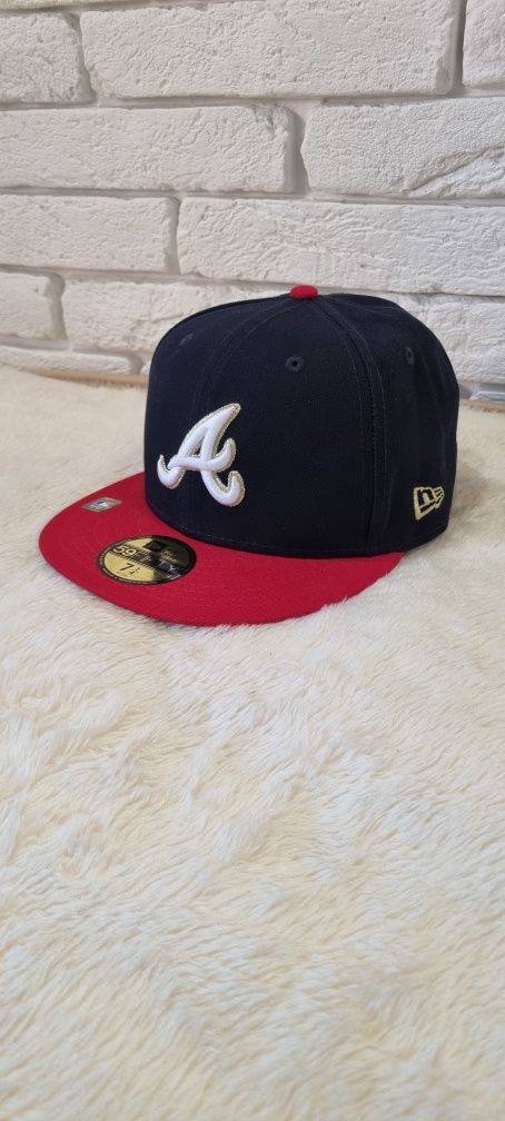 Кепка New Era 59Fifty MLB Gold Atlanta Braves