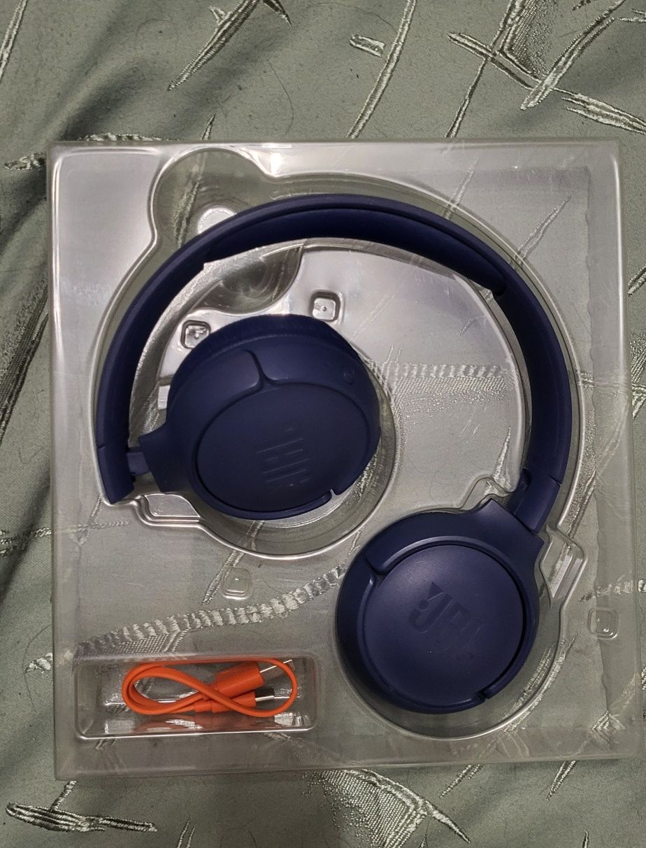 Навушники JBL T500BT Bluе