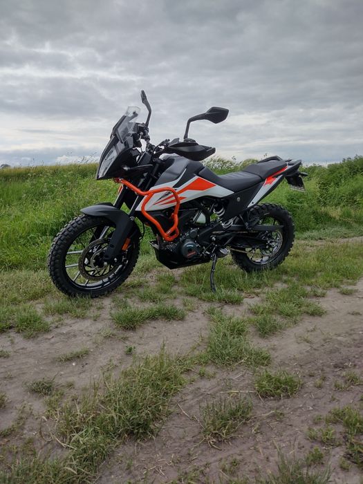 KTM Adventure 390 od motocyklisty