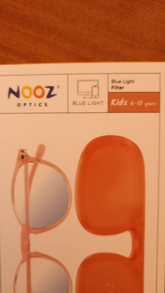 Óculos de criança Nooz para proteção luz azul