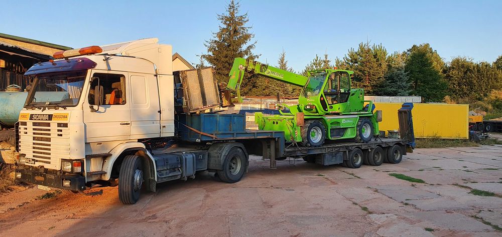 Transport/Niskopodwozie/Platforma/Koparka/Kombajn/Harvester/