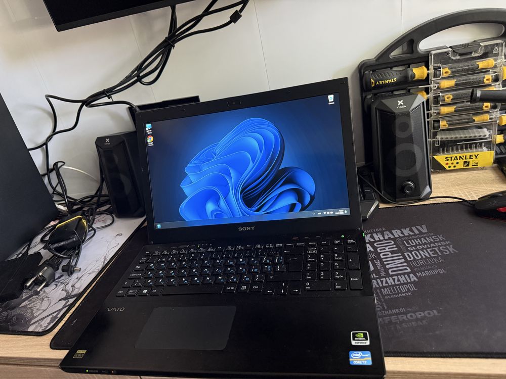 Ноутбук Потужний SONY intel i7 SSD 512 12 ddr GeForce 640 2 gb