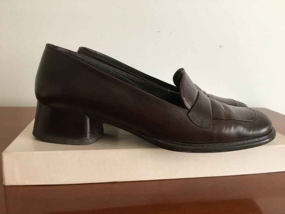 Pura Lopez - Loafers em Pele 36